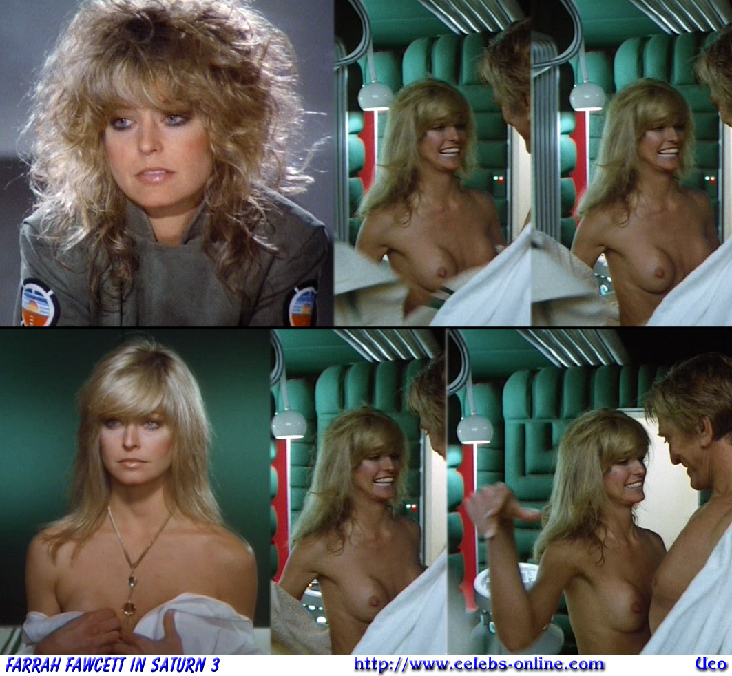 free nude celebrity vidcaps from movie Saturn 3.