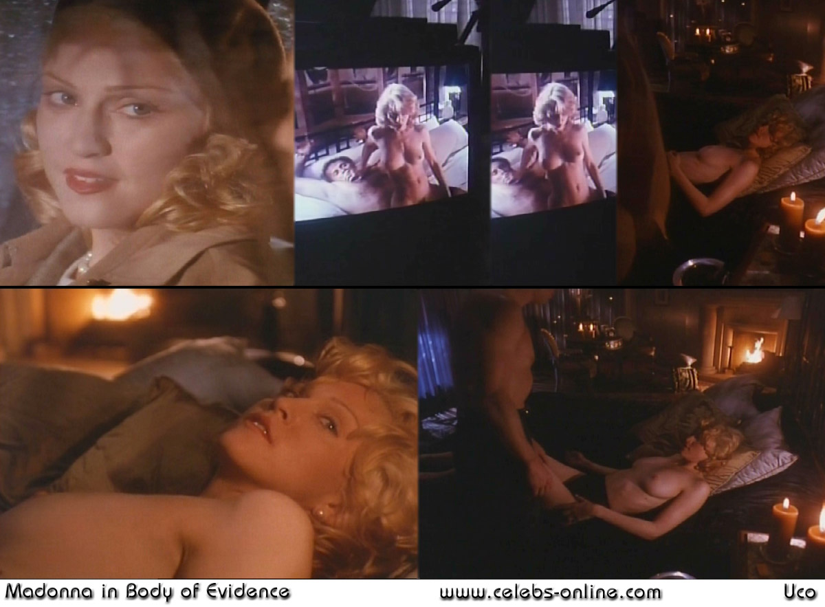 free nude celebrity vidcaps from movie Body of Evidence.